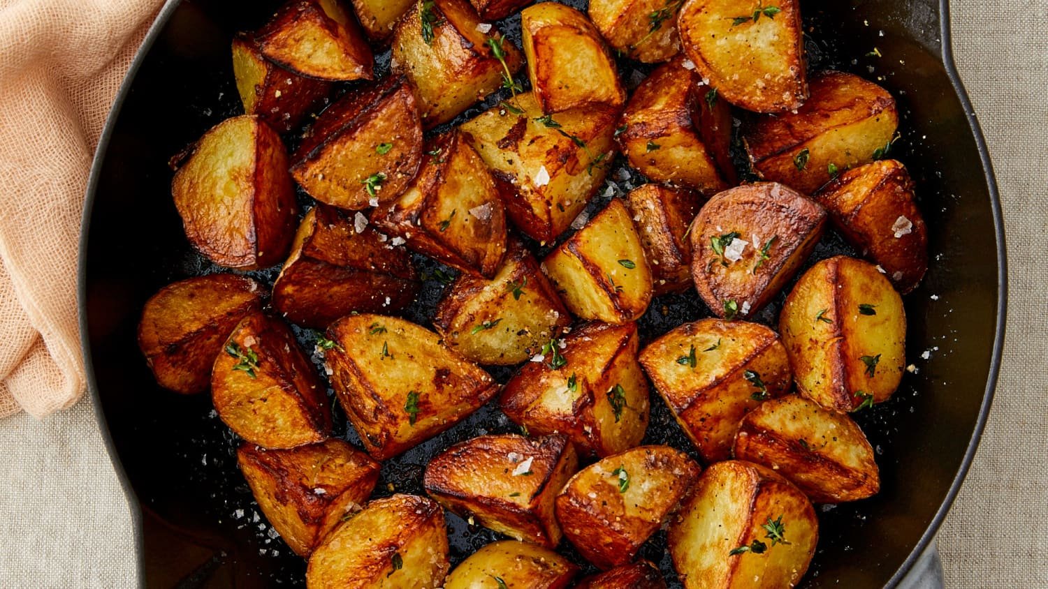 Oven Skillet Potatoes - Daily Story